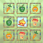 Puzzle Matching Vegetables ไอคอน