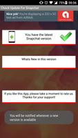 Update Check for Snapchat screenshot 1