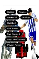 Sports Live Scores Poster