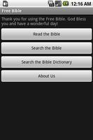 Free Bible 4 Android постер