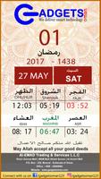 GADGETS Ramadan Calendar Poster