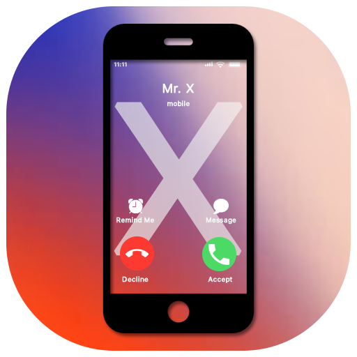 HD Phone X i Call Screen OS11