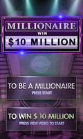 Millionaire Win Ten Million Dollars Affiche