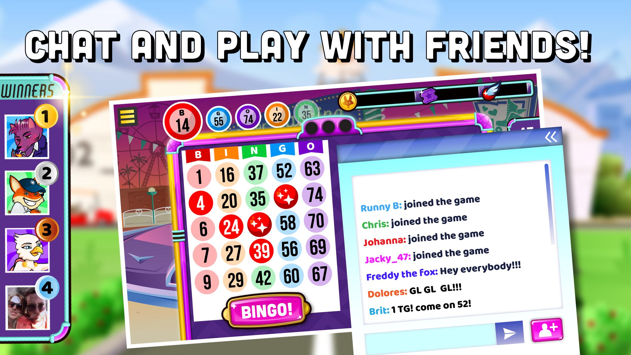Can you play bingo online with friends