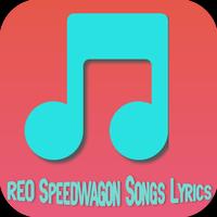 REO Speedwagon Songs Lyrics plakat