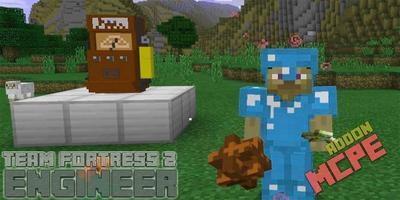 Add-on for MCPE Engineer from TF2 الملصق