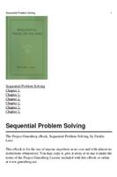 Sequential Problem Solving скриншот 2