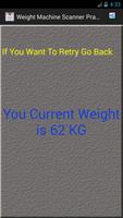 Weight Machine Scanner Prank screenshot 1