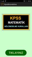 KPSS Matematik Bölünebilme poster
