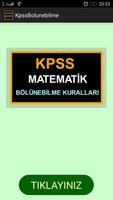 KPSS Matematik Bölünebilme โปสเตอร์