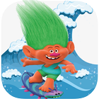 trolls surfer adventure  holiday icône