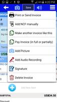 Invoices, estimates, receipts. capture d'écran 3