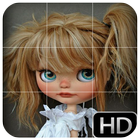 Tiles Puzzle-Cute Dolls game ícone