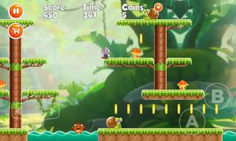 TroTrro's mushroom world - jungle adventure capture d'écran 2