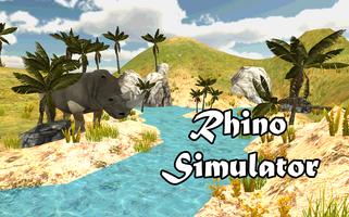 Rhino RPG Simulator Plakat