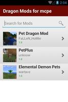 Dragon MODS List For MCPE screenshot 1