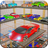”Futuristic Multi Storey Car Parking Mania Games