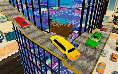 Futuristic Multi Storey Car Parking Mania Games APK download