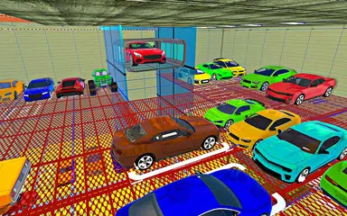 Futuristic Multi Storey Car Parking Mania Games APK download