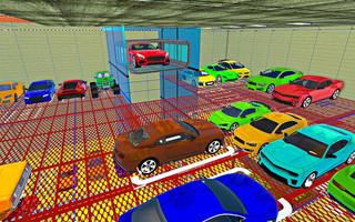 Futuristic Multi Storey Car Parking Mania Games screenshot 3