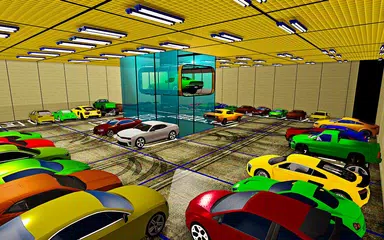 Futuristic Multi Storey Car Parking Mania Games APK download
