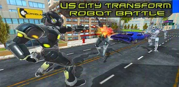 米国都市変換ロボットの戦い