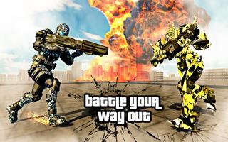 US Army Robot War Multi Robot Transform Games скриншот 1