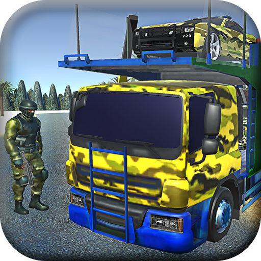 Army Cargo Truck Transporter