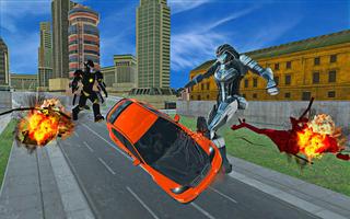 Black Panther Transform Robot: Leopard Robot war Screenshot 2