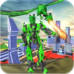 Dragon Robot Transform War Futuristic Robot Battle APK 下載