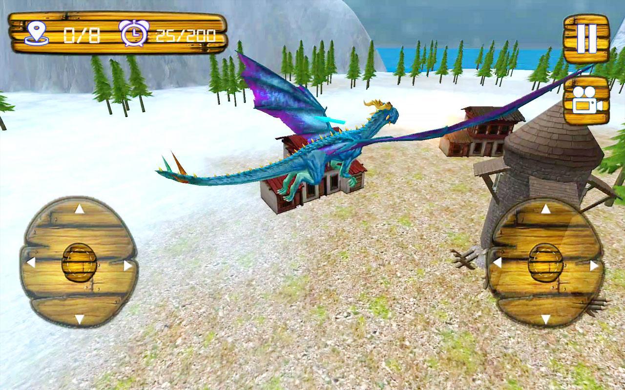 Flying Dragon World Simulator For Android Apk Download - roblox dragon life 3 how to fly fast