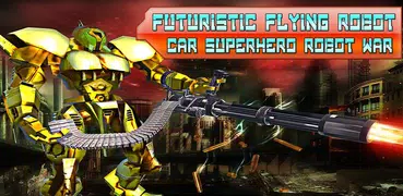 Futuristic Car Robot War: Transform Robot Games