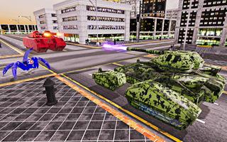 US Army Jet  Multi Transform Robot War screenshot 2