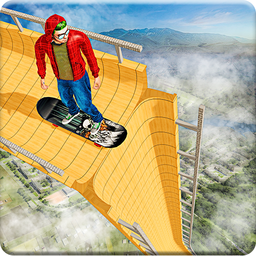 Freestyle Vertical Ramp Skateboard: Skating Games