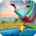 Water Slide Flip Park icono