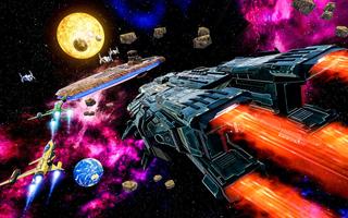 Space War Air Force Fighter Spaceship Galaxy War ảnh chụp màn hình 1