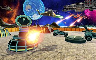 Space War Air Force Fighter Spaceship Galaxy War ảnh chụp màn hình 2