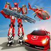 US Police Robot Transform Helicopter Wars 2