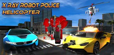 x 線ロボット警察ヘリコプター