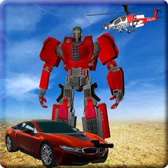X Ray Robot Police Helicopter APK download
