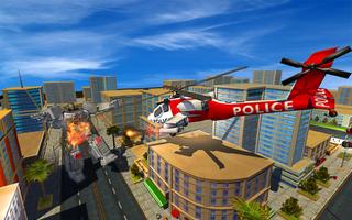 X Ray Robot Police Helicopter screenshot 1