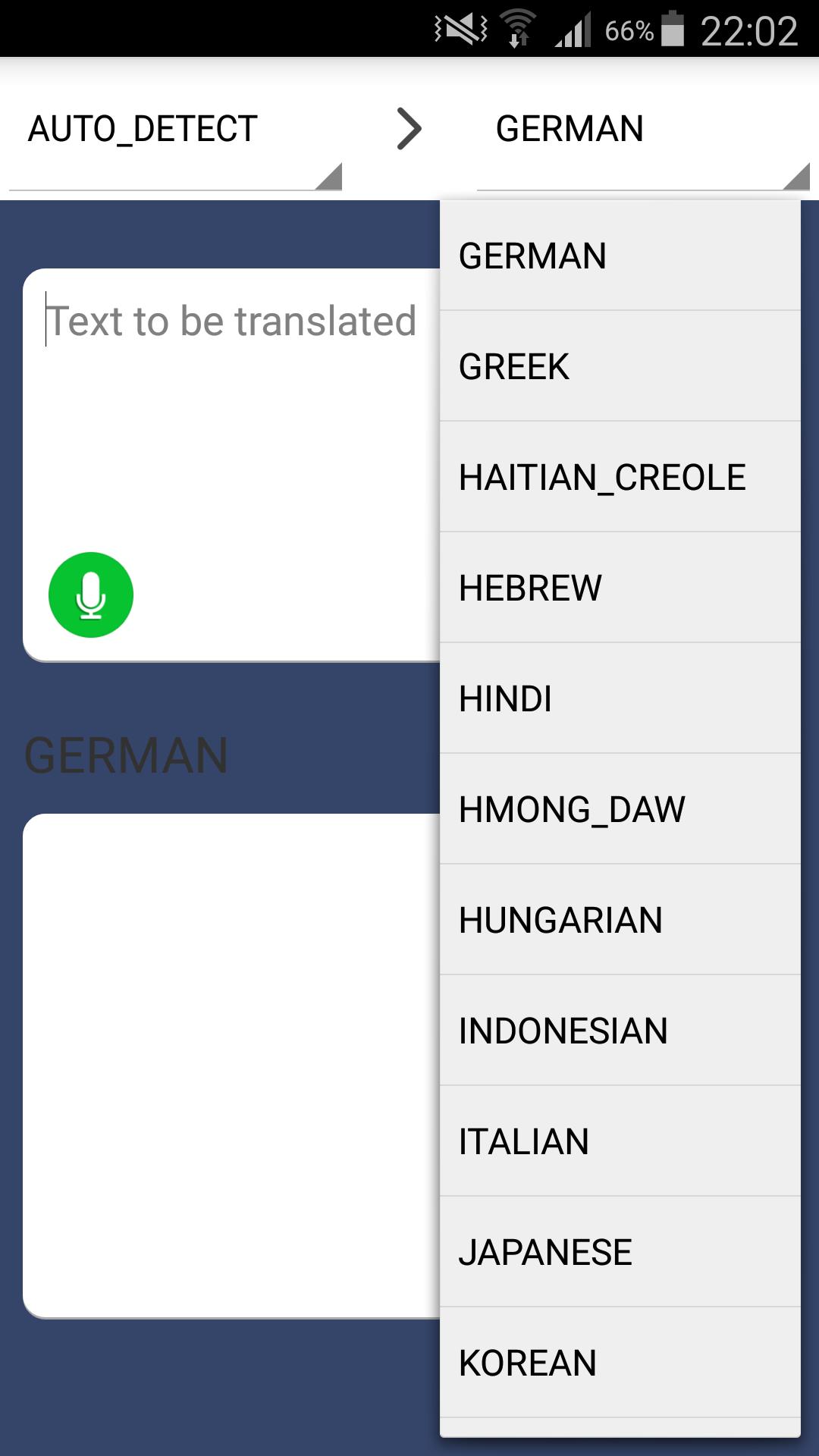 Zero 29 language Translator.