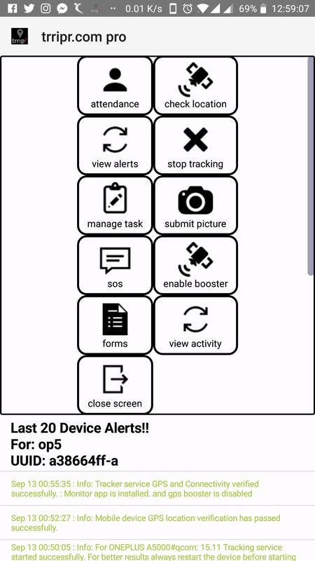 trripr pro team tracker