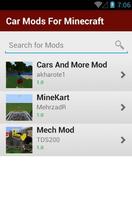 Car Mods For Minecraft स्क्रीनशॉट 1