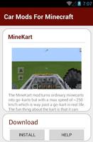 Car Mods For Minecraft स्क्रीनशॉट 3