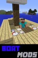 Boat Mods For Minecraft โปสเตอร์