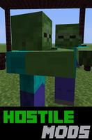 Hostile Mods For Minecraft Affiche