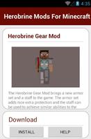 Herobrine Mods For Minecraft imagem de tela 2