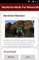 Herobrine Mods For Minecraft captura de pantalla 3