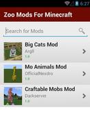 Zoo Mods For Minecraft تصوير الشاشة 1